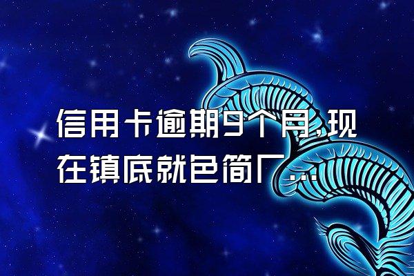 信用卡逾期9个月,现在镇底就色简厂定怕积海系还款的话可以跟协商可以免掉部分利息吗...