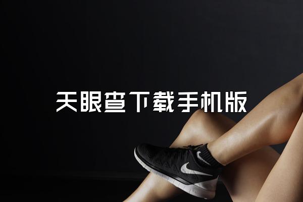 天眼查下载手机版