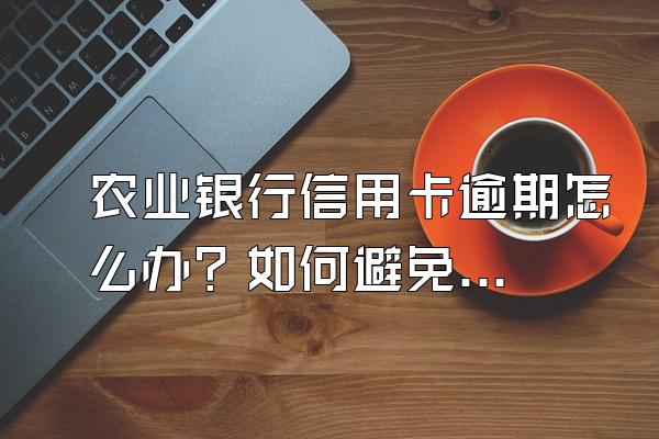 农业银行信用卡逾期怎么办？如何避免信逾期？