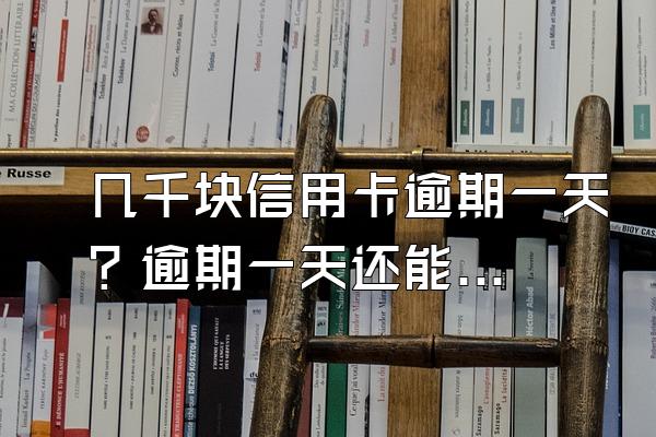 几千块信用卡逾期一天？逾期一天还能正常使用吗？