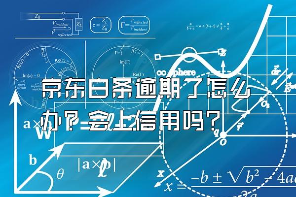 京东白条逾期了怎么办？会上信用吗？