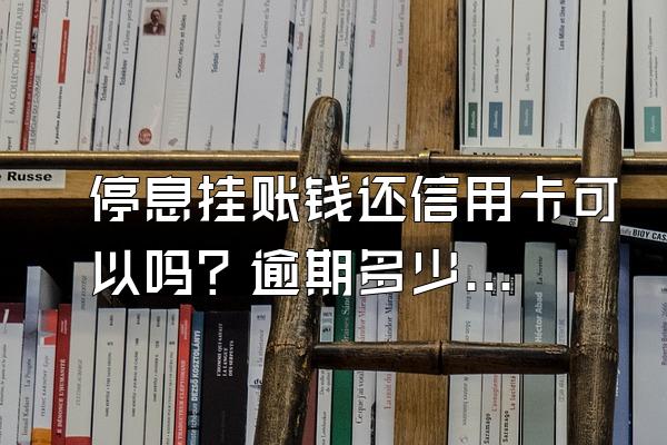 停息挂账钱还信用卡可以吗？逾期多少被起诉？