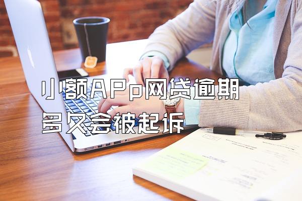 小额APp网贷逾期多久会被起诉