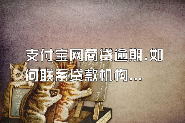 支付宝网商贷逾期,如何联系贷款机构,延期?