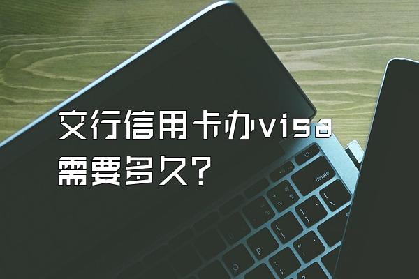 交行信用卡办visa需要多久？