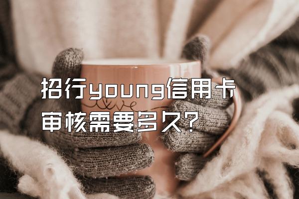 招行young信用卡审核需要多久？