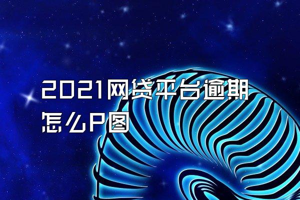 2021网贷平台逾期怎么P图
