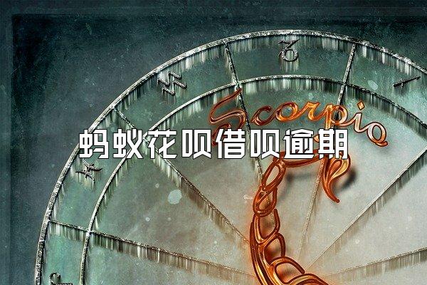 蚂蚁花呗借呗逾期
