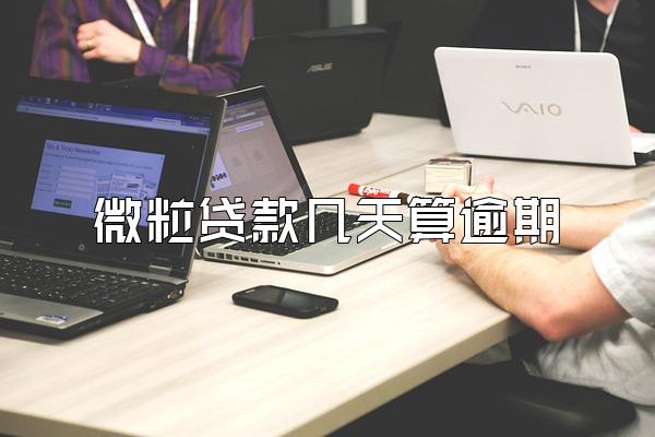 微粒贷款几天算逾期