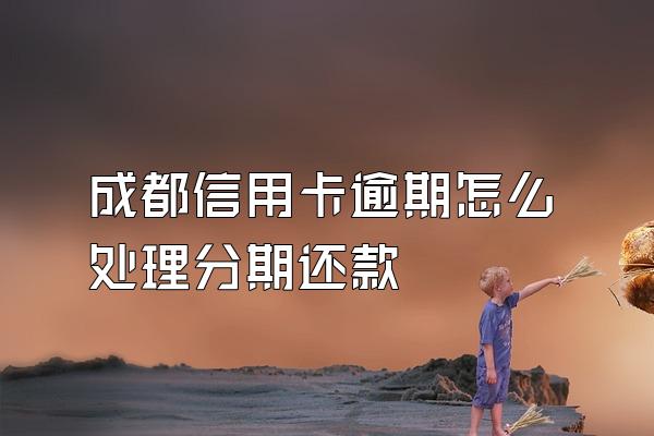 成都信用卡逾期怎么处理分期还款