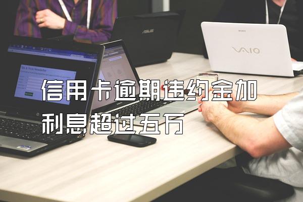 信用卡逾期违约金加利息超过五万