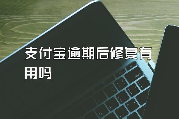 支付宝逾期后修复有用吗