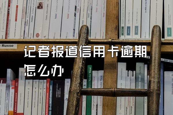 记者报道信用卡逾期怎么办