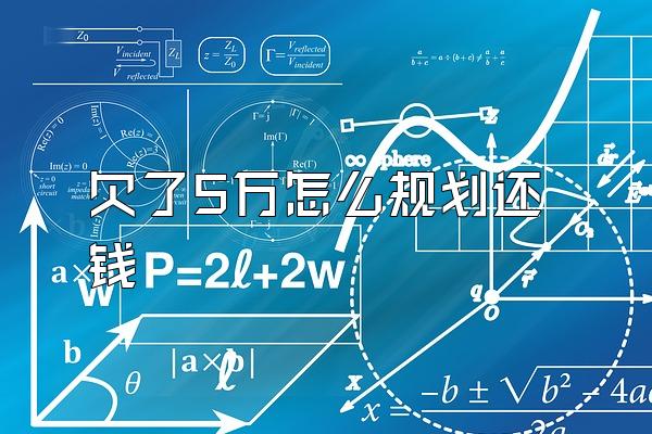 欠了5万怎么规划还钱