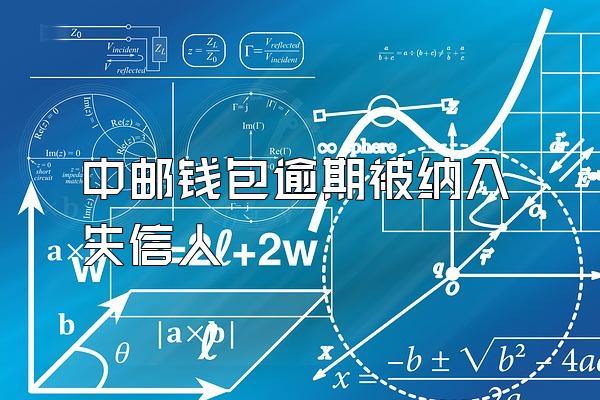 中邮钱包逾期被纳入失信人