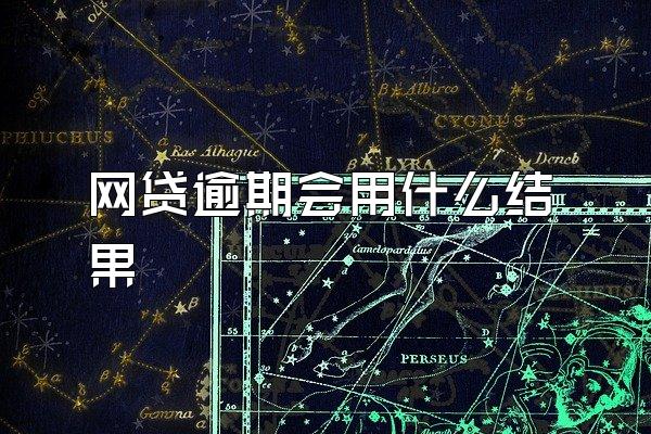 网贷逾期会用什么结果