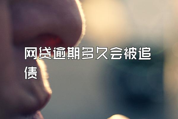 网贷逾期多久会被追债