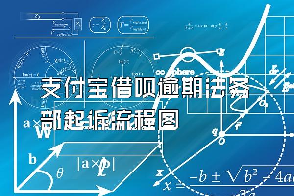 支付宝借呗逾期法务部起诉流程图