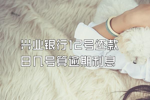 兴业银行12号还款日几号算逾期利息