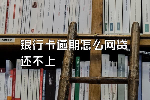 银行卡逾期怎么网贷还不上