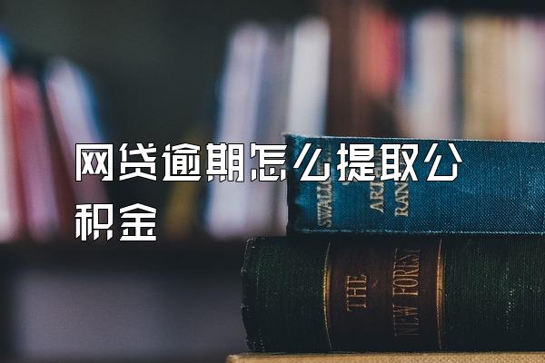 网贷逾期怎么提取公积金