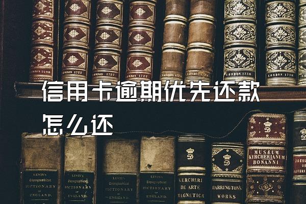 信用卡逾期优先还款怎么还