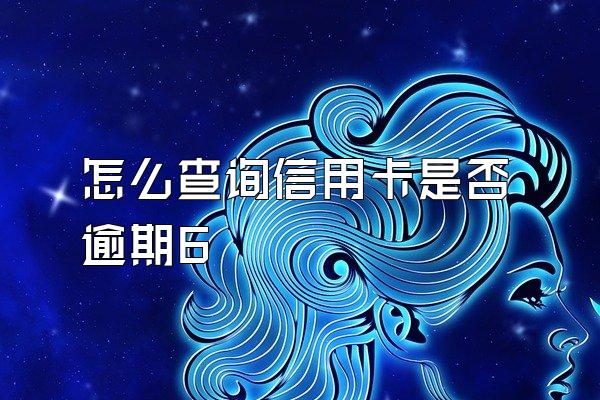 怎么查询信用卡是否逾期6