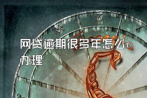 网贷逾期很多年怎么办理