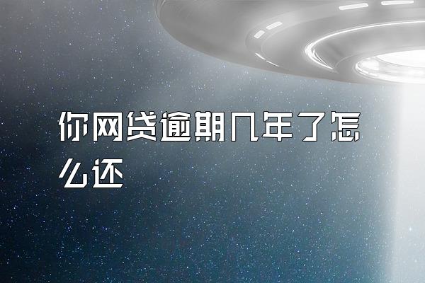 你网贷逾期几年了怎么还