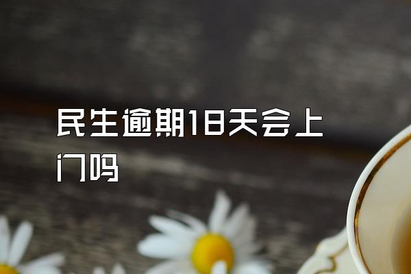 民生逾期18天会上门吗