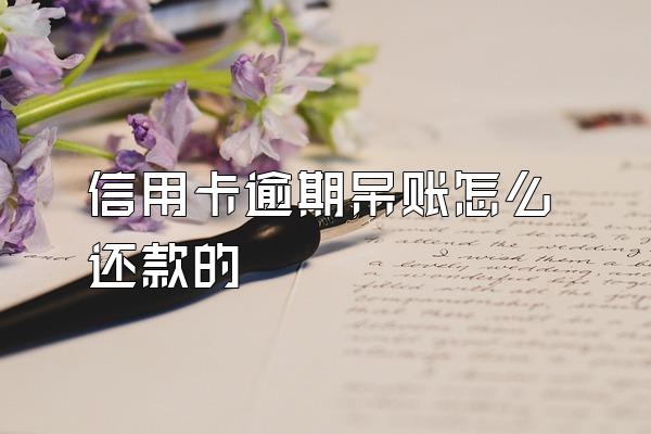 信用卡逾期呆账怎么还款的